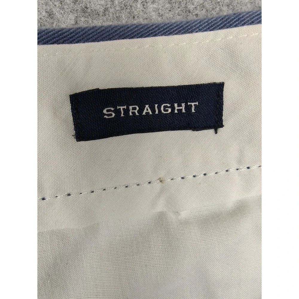 J.Crew‎ Pants Mens 34x32 Blue Flex Straight Chino Stretch Casual Business Office